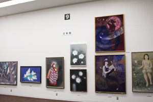 日本画の展示室