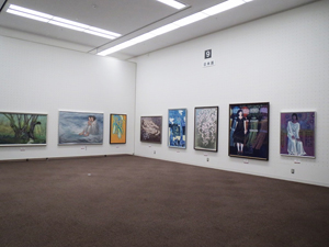 日本画の大作が並ぶ第9室
