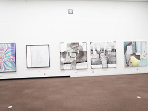 10 抽象画の秀作を集めた第８室